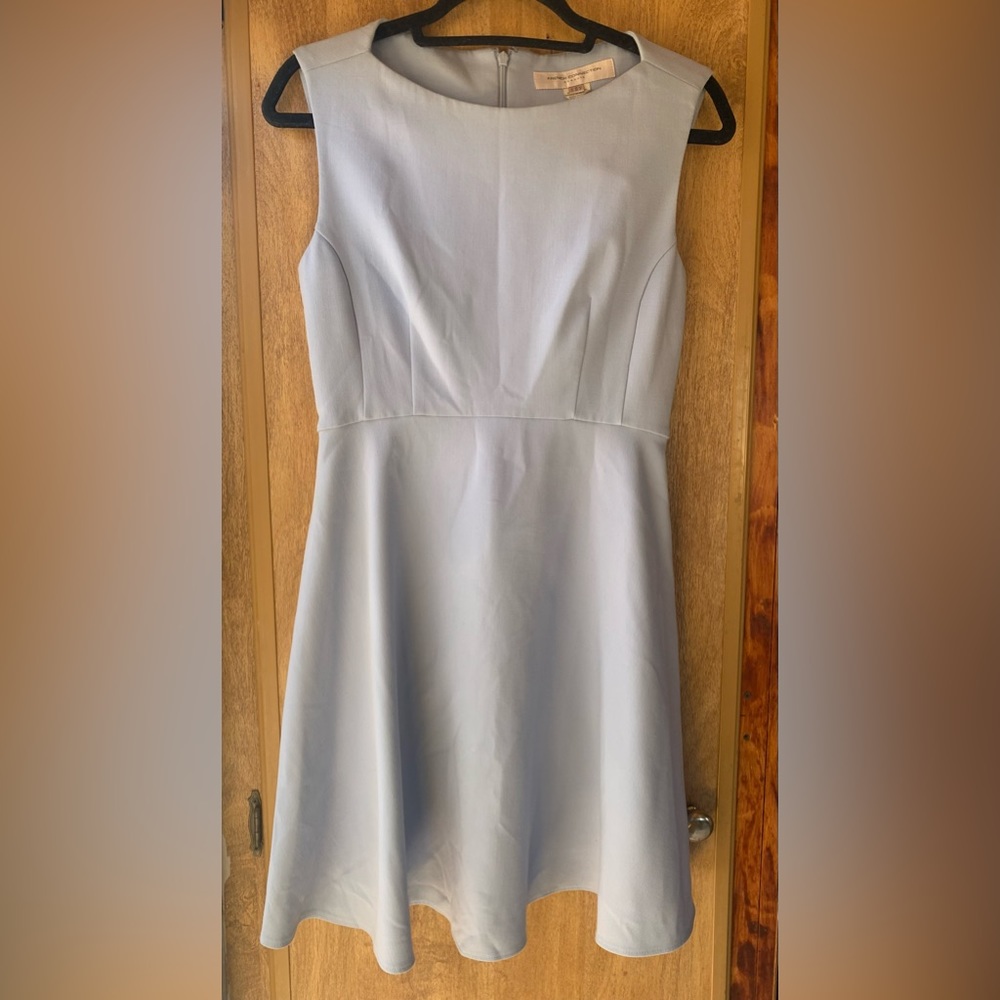👉Sky Blue FRENCH CONNECTION A-line Dress - Classic Cut